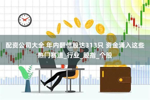 配资公司大全 年内翻倍股达313只 资金涌入这些热门赛道_行业_股指_个股